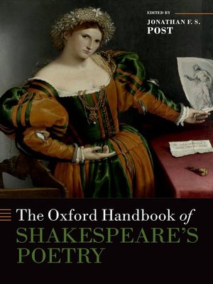cover image of The Oxford Handbook of Shakespeare's Poetry